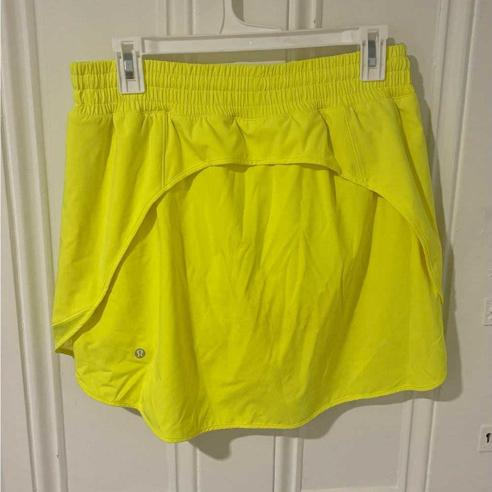 lululemon athletica Yellow Skort